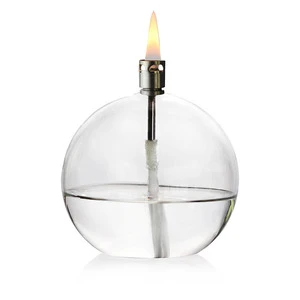 Round Oil Glass Lamp