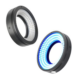 KCS DC24V Diameter 90mm Angle 0-90 LED Ring Light Working Light for Industrial Automation Machine Vision Illumination Inspection