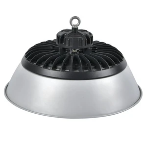 High Bay LED Light Factory Price 140lm/w LED Workshop IP65 Power Adjustable UFO LED High Bay Light 100W 150W 200W 300W