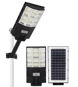 Motion Sensor Solar Light Lamp Outdoor for Garden Yard Solar Streets Light with Remote Control Capabilities With radar Sensing