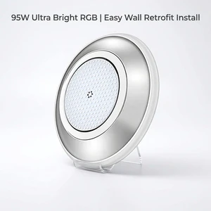 95W Super High Power RGB Pool Light with IP68 Full Sealed Anti-Fog Underwater Lamp for Luxury Villa Infinity Swimming Pool