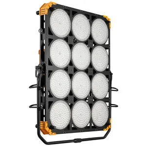 2000W Durable Aluminum Dimmable Led Television Broadcast Camera Photo Video Movie Shooting Studio Film Photographic Video Light