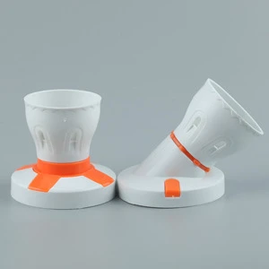 E27 Adjustable Angle Wall Mounted Light Bulb Socket with Fire-resistant Plastic Lamp Holder, Suitable for Bedroom Corridors