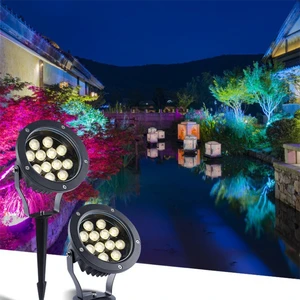 6w 9w 12w 18w 27w Dmx Rgb Ip68 Led Underwater Swimming Pool Light Fountain Lamp Pond Lights