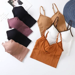 New Product Manlusha Women Camisole Clothes Styles Sports Solid Color Ladies Vests