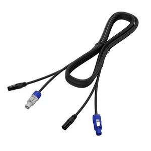 SHEHDS Power & Signal Combo Cable Pro PowerCon And XLR Integrated Cord For Stage Lights
