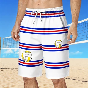 Sublimation Plus Size Swim Trunks Custom Logo Quick Dry Mens Beach Shorts Wholesale Board Shorts for Beach Volleyball