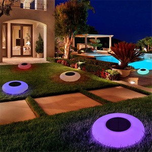 Solar Floating Light LED Light Swimming Pool Waterproof LED Solar Power Multi Color Changing Water Drift Lamp for Fish