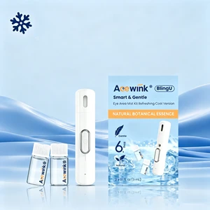 Acewink Ultrasonic Eye Mist Cooling Kit - Compact Refresh Device For Eye Comfort & On-the-Go Care