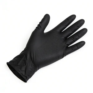 Factory Wholesale Black Blue Disposable Nitrile Gloves Latex Free For Medical Examination Kitchen Cleaning Tattoo