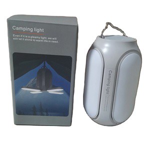 LED Camping Lantern Light Portable Rechargeable Waterproof Hanging Tent Light with 4 Lighting Modes for Camping Hiking Emergency