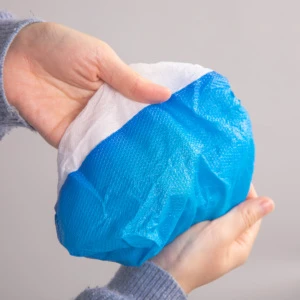 OEM Bulk Non-Slip Waterproof Protective Indoor Use PP+CPE Disposable Shoe Covers for Hygiene and Safety - Shoe Covers