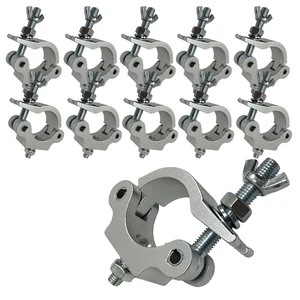 Tube 44-53mm Load250kg Truss Accessories Coupler Quick Stage Light Clamp Lamp Moving Head Beam Lights Aluminium Coupler Clamps