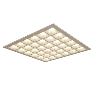 New Ultra Slim 96W 120W Commercial Ceiling Grille Lights 600*600mm Led Grille Panel Light for Office Hospital School Supermarket