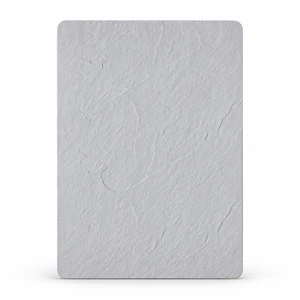 Flexible Soft Ceramic Wall Panel Grey Texture Lightweight Hotel Lobby Commercial Interior WYRAX
