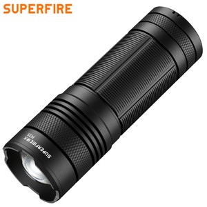 High Quality Camping Hiking Aluminum Alloy LED Rechargeable Zoom Flashlight Waterproof Adjustable Beam 390M SOS Mode