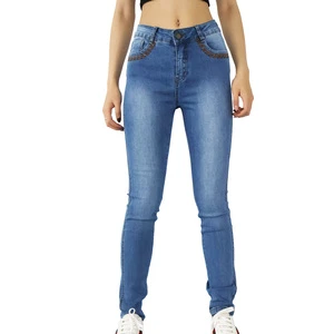 Wholesale High Quality Slim Jeans Women Women's Blue Jeans Design Jeans Women