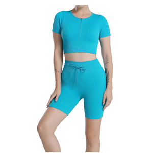 Women's Plus Size Solid Slim-fit Seamless Yoga Shorts Breathable Sweat-Wicking Spandex/Nylon High Waist SMART FABRIC
