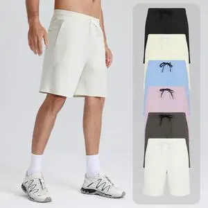 Men's Lightweight Breathable Quick Dry Gym Shorts Regular Casual Fitness Outdoor Workout Apparel Elastic Waist Active Bottoms