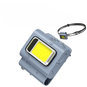 Clip on Running Light Safety Jogging LED Lamp with Strong Magnetic USB Rechargeable Night Light for Runners, Dog Walking