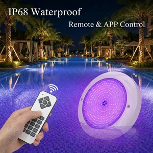 Wall Mounted LED Pool Light IP68 Waterproof ABS 2 Years Warranty Underwater Lamp