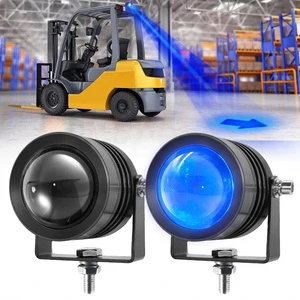 10-80V Sign Projection Lamp Caution Factory Warehouse Truck Security Signal Indicator Danger Area Forklift Safety Warning Light