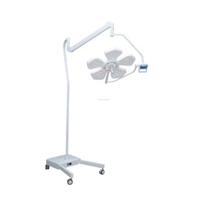 Medical Equipment for Hospital Electric Portable Ceiling LED Operation Light 5 Petals Shadowless Lamp High CRI 97 4500K Color