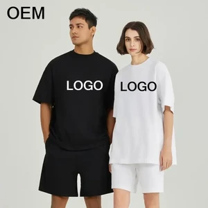 Wholesale New Arrival Luxury Cotton High Quality Unisex Oversized Mock Neck T-Shirt Blank Custom Print Logo Streetwear