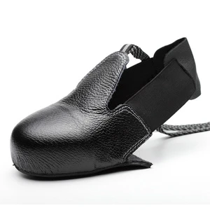 2024 Factory Price Anti-Smashing Visitor Labor Protection Safety Steel Toe Caps Protective Cowhide Shoe Covers