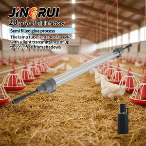 Professional T5 LED Poultry Lighting System Ammonia Resistant Waterproof Light for Modern Poultry Farm