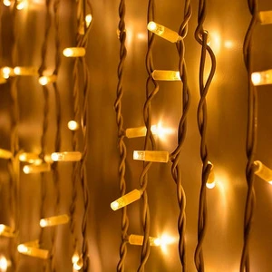 LED IP65 Waterproof PVC Colored Lights Glue-filled Blister-pack String Lights Outdoor Starry-sky Tree-wrap Christmas Lighting