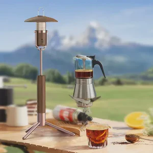 2023 Hot Sale Retro Camping Light with Bracket 400LM Led Camping Light 3200mAH LED Night Camping Light