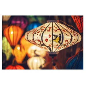 Silk Lanterns for Decoration/VietNam Lanterns in Silk and Bamboo (Lee Tran : +84987731263)