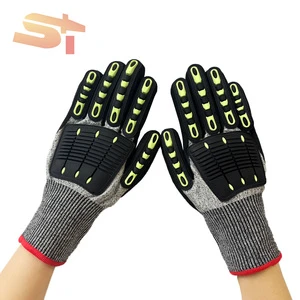 SIKE HPPE Level 5 Anti-Crash, Shock, Impact, Anti-Slip, Stab, Cut, and Wear-Resistant Professional Mechanical Protection