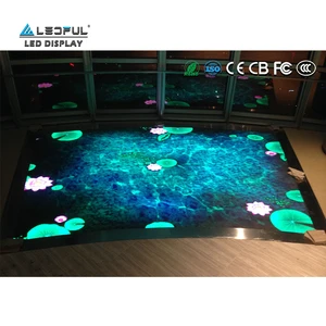 LED Infinity Mirror Wedding Decoration 3D Magnet LED Dance Floor