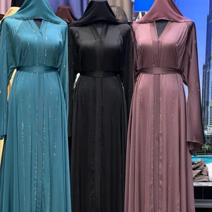 2026 Dubai Luxury Abaya Beautiful Black Traditional Islamic Clothing for Women Saudi Arabia Abaya Dubai Abaya Muslim Clothing