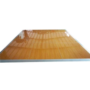High Gloss White Dance Floor From Guangdong for Wedding Banquets Factory Hot Sale Party Supply Item