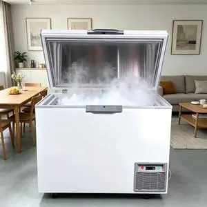 228L -86C Ultra Low Temperature Freezer Plasma Dry Ice Storage Top Open Freezer
