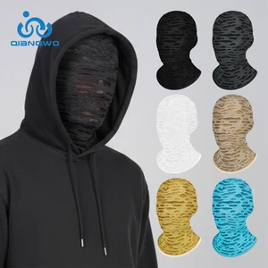 Transparent Lightweight Full-Face Protective Face Mask Street Style Breathable Face Mask Balaclava Dustproof Full Face Mask