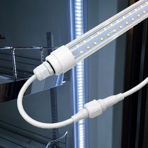 18W AC85-265V 120CM T8 IP65 Waterproof Freezer Led Tube Light bar for Cold Food Display Refrigerator Light