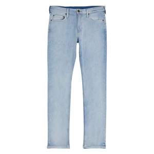Men's Retro Bell Bottom Baggy Jeans Slim Fit Flared Comfort Denim Pants Casual Style Mid Waist Straight for Summer Winter