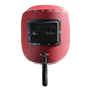Hand-held Welding Face Shield with Auto-Darkening Filter - Semi-Auto Portable Welding Mask for Construction Workshop