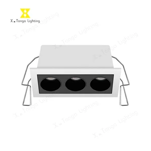 Modern IP54 Waterproof Outdoor LED Linear Lights High Brightness Recessed LED Grille Lamp Smart Linear Spot Light 20/34 Degree