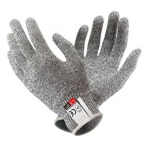 ENTE SAFETY Level 5 HPPE Safety Gloves Cut Resistant Anti-Puncture CE Construction Safety Work Gloves