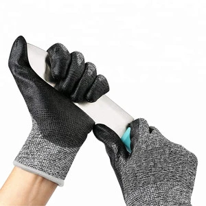 Meat Fish Cutting Anti Cut Industrial Level 3/5 Cut Resistant Gloves