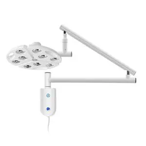 New Product Wholesale Electric 360 Wall-mounted Surgical LED Light High CRI 90 70000Lux Illumination Surgery Veterinary Clinic