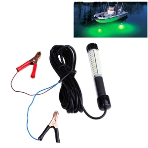 15W Water Lure Fish Collecting Light Green LED High Quality Night Fishing Rechargeable Collecting Light