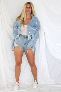 Latest Arrival Breathable Mid-Waist Regular Fit Women's Denim Shorts Wholesale Comfortable Vintage Summer Streetwear Casual