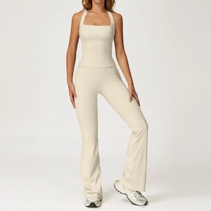 Wholesale Manufacturer Gym Yoga Suit Training Yoga Sets Women Yoga Set 2PCS Fitness Yoga Set Exercise Pilates Yoga Suit