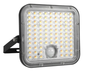 Factory Direct 30W Split Waterproof Solar Flood Light Outdoor Security Lamp for Importers 2 CCT Optional and Remote Control
